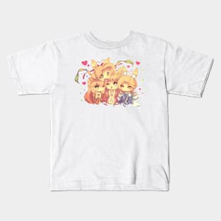 Chibi Seasons Kids T-Shirt